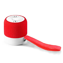 Universal Nouveaux mini-haut-parleurs de haute qualité Bluetooth audio élégant portable sans fil colonnes sonores extérieures Music Center super basses off | Red(Rouge) 