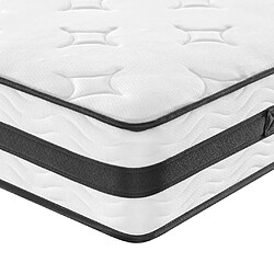 Maison Chic Matelas à ressorts bonnell moyen, Matelas doux pour chambre 90x190 cm -GKD46923 pas cher