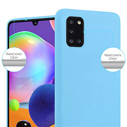 Cadorabo Coque Samsung Galaxy A31 Etui en Bleu pas cher