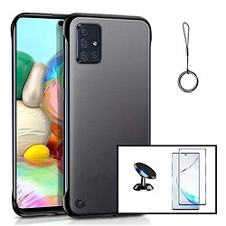 PHONECARE Kit Verre Trempé 5D Full Cover + Coque Invisible Bumper + Support de Voiture Magnétique - Samsung Galaxy Note 20 Ultra 5G