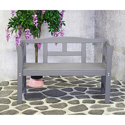 SenS-Line Banc de jardin SenS-Line Friesen - Bois - Gris