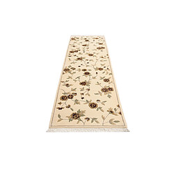 Avis Vidal Tapis de couloir en laine 297x84 beige Darya