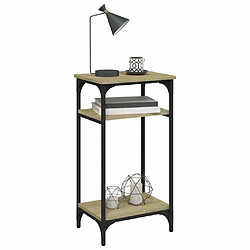 Acheter Maison Chic Table d'appoint | Table Basse Chêne sonoma 40x30x75 cm Bois d'ingénierie -GKD33480