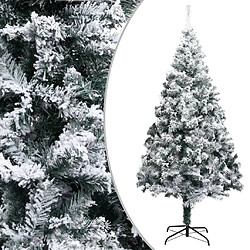 vidaXL Arbre de Noël artificiel pré-éclairé et boules vert 180 cm PVC