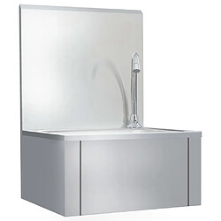 Avis vidaXL Lavabo Inox