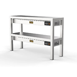 Etagère de Chef Inox sur Table - Chauffante 300 mm - Combisteel