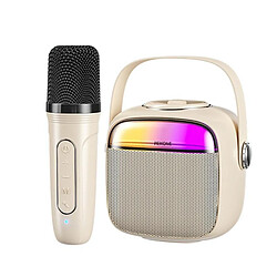 Yonis Microphone Bluetooth Avec Effets Lumineux