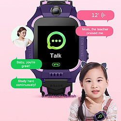 Avis Universal Montres intelligentes pour enfants montres bébés 2g montres intelligentes enfants montres caméras SOS montres intelligentes enfants montres horloges cadeaux. 124 ; Smartwatch (violet)