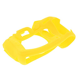 Étui de protection en silicone pour Nikon D7200 / D7100 jaune pas cher