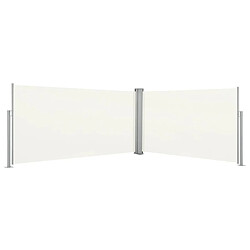 Maison Chic Auvent latéral rétractable de balcon | Store extérieur | Auvent solaire 160x600 cm Crème -GKD70127