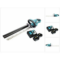 Makita DUH 523 RG Taille-haie sans fil 52cm 18V + 2x Batteries 6,0 Ah + Chargeur