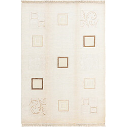 Vidal Tapis de laine 244x165 beige Darya