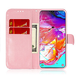 Acheter Wewoo Housse Coque Pour Galaxy A70 couleur unie boucle magnétique coloré horizontale étui en cuir PU avec titulaire et fentes cartes et portefeuille et lanière rose