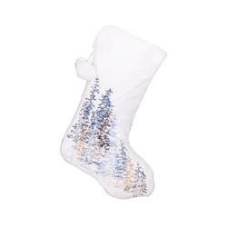 C338 Chaussettes d'arbre de Noël Sac-cadeau Sac cadeau de Noël sac de bonbons Pendentif Décorations de Noël Cheminée Pendentif