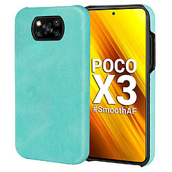 Coque en TPU + PU anti-rayures, antichoc Matcha vert pour votre Xiaomi Poco X3/Poco X3 NFC/Poco X3 Pro