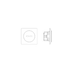 Prise murale 2 ports USB Walli - FGWU-021-8 - Fibaro