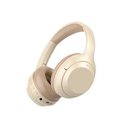 Eko Casque Stéréo Bluetooth 5.0 Modèle Pharell Beige