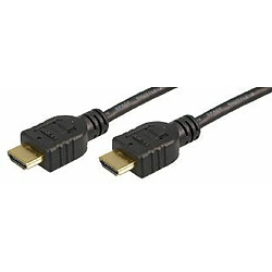 LogiLink CH0039 Câble HDMI V1.4 avec Ethernet 19-pin Mâle/Mâle 5 m Noir