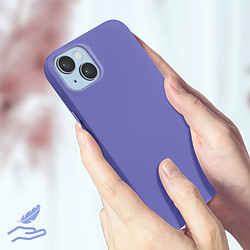 Acheter Avizar Coque iPhone 14 Semi-rigide Soft-touch Fine violet