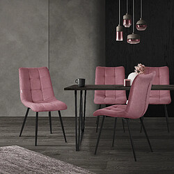 ML-Design Lot de 4 chaises de salle à manger Chaise de cuisine Chaise de salon Chaise remb pas cher