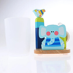 Acheter Porte-dentifrice en forme de tasse de brosse à dents pour enfants, avec éléphant de minuterie, 3 minutes