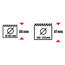 Scie trépan bimétal ø19mm ERKO 42019