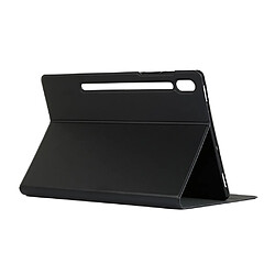 Acheter Etui en PU supérieur avec support noir pour votre Samsung Galaxy Tab S6 SM-T860 (Wi-Fi)/T865 (LTE)