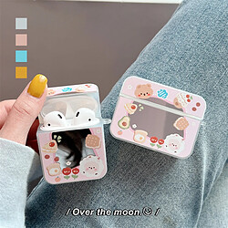 Avis GUPBOO Airpods Coque Housse Étui Protecteur Compatible pour AirPods Pro-mignon gâteau ours dessin animé fille