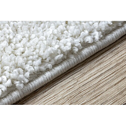 RUGSX Le tapis, le tapis de couloir BERBERE CROSS blanc - pour la cuisine, l'antichambre, le couloir 60x300 cm pas cher