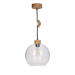 EPIKASA Suspension Svea, Marron, Verre, 24x24x100 cm