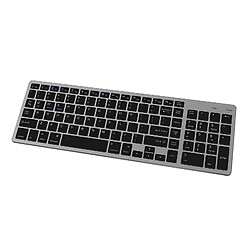 Clavier Sans Fil Bluetooth Pour Ordinateurs Portables Windows IOS Android Noir