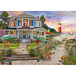 Acheter Schmidt Spiele-La Maison de Plage, Puzzle de 1000 pièces, 58990, Coloré