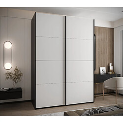 Abiks Meble Armoire à portes battantes Lux 1 245,5/170/64 2 portes