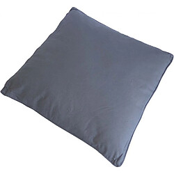 Avis Jardindeco Coussin carré pour dossier de canapé 60 cm gris.