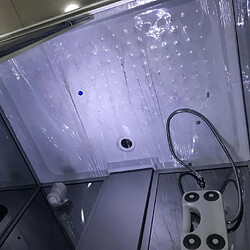 Desineo Cabine de douche Hammam 120 x 90 full options pas cher