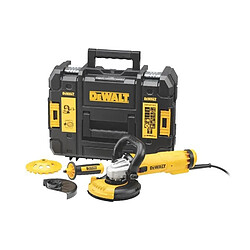 DeWALT DWE4217KT Meuleuse d’angle pour broyage de béton 1200W Ø125mm + disque