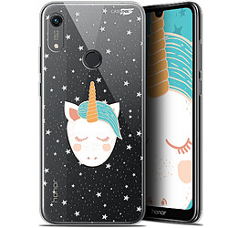 Caseink Coque arrière Huawei Honor 8A (6.1 ) Gel HD [ Nouvelle Collection - Souple - Antichoc - Imprimé en France] Licorne Dors