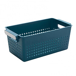 Universal 3PCS panier de stockage creux multifonctionnel panier à entonnoir en plastique rangement cosmétique de bureau organisateur salle de bains cuisine récipient(Vert)