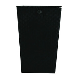 Avis MSV Panier de rangement avec couvercle 35x35x55,5cm Noir