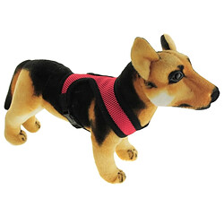 Avis Wewoo Vêtements rouge Harnais molletonné réglable de veste de maille de chien, S