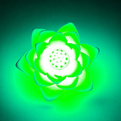 Totalcadeau Mini lampe lotus LED 7 couleurs veilleuse