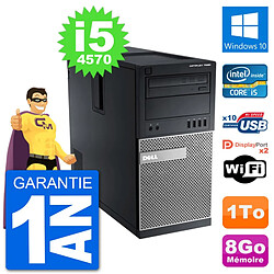 PC Tour Dell 7020 Intel Core i5-4570 RAM 8Go Disque Dur 1To Windows 10 Wifi - Occasion