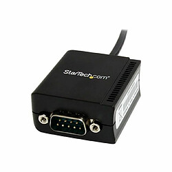 STARTECH Câble adaptateur FTDI USB vers serie RS232 1 port avec isolation optique - Noir