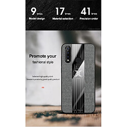 Acheter Wewoo Coque Souple Pour étui de protection TPU antichoc Vivo Z5X XINLI Stitching Cloth Noir