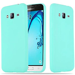 Cadorabo Coque Samsung Galaxy J3 2015 Etui en Bleu