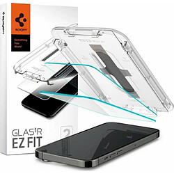 Spigen Sgp Spigen Glas.tR EZ Fit Verre Trempé compatible avec iPhone 14 Pro, 2 Pièces, Résistant aux Rayures, 9H Protection écran