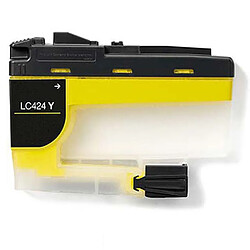 Cartouche d'encre compatible Brother Lc424 Xl jaune