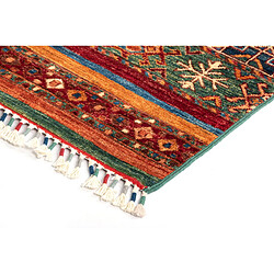 Vidal Tapis de laine 251x170 rouge Torkman