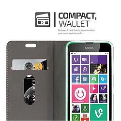 Avis Cadorabo Coque Nokia Lumia 630 / 635 Etui en Gris