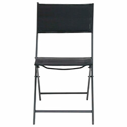 Avis Maison Chic Lot de 2 Chaises de jardin,Fauteuil d'extérieur pliables Acier et textilène -MN97019